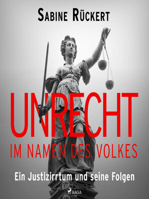 cover image of Unrecht im Namen des Volkes